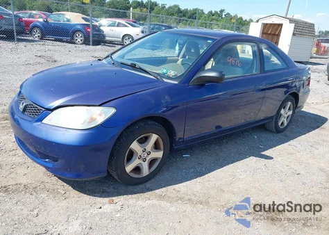 2005 Honda Civic Lx from USA, damaged, VIN 1HGEM22565L018525